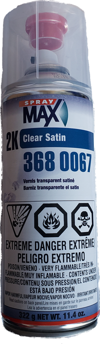 Satin (Clear Coat) Spray Can