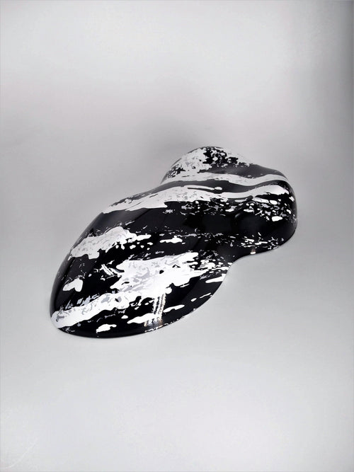 Black & Silver Marble