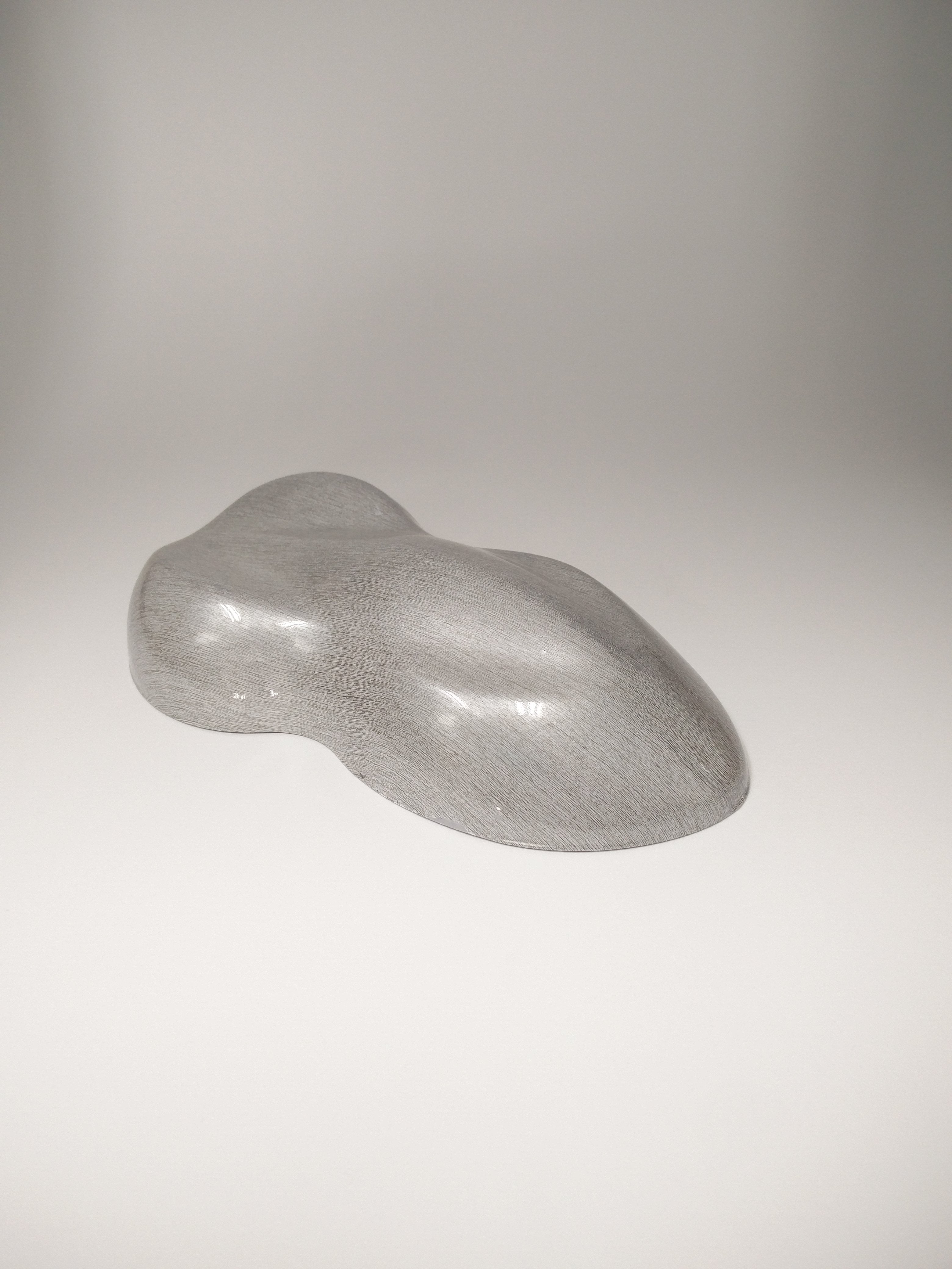 Brushed Aluminum Transparent