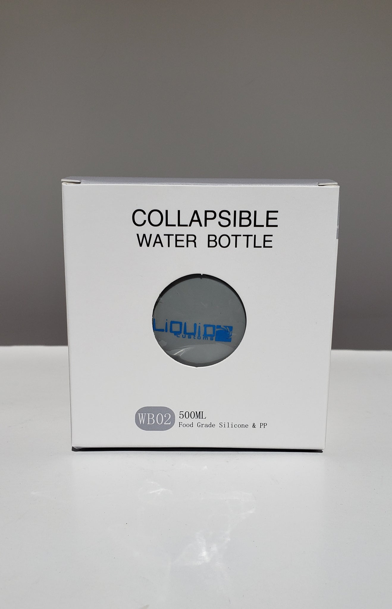Collapsible Water Bottle (Grey)